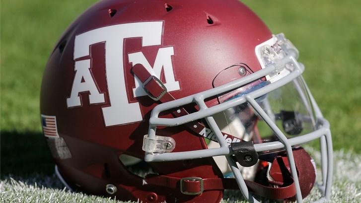 Texas A&M helmet