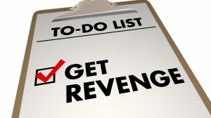 to do list 'get revenge'