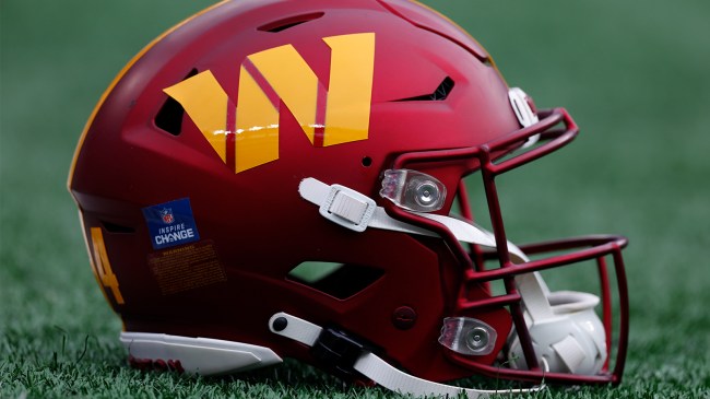 Washington Commanders helmet