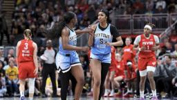 Angel Reese Cheered After Caitlin Clark Got Hit With Vicious Cheap Shot By Sky’s Chennedy Carter, Fans React