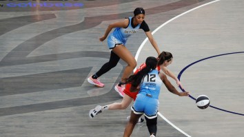 Angel Reese Hits Caitlin Clark In The Head, Gets Called For Flagrant Foul