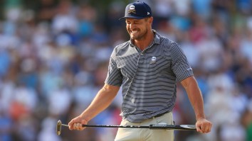 Bryson DeChambeau Chokes Up While Talking About His Father After U.S. Open Win