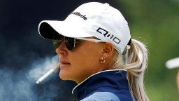 Charley Hull Hilariously Signed A Fan’s Cigarette During The Women’s PGA Championship