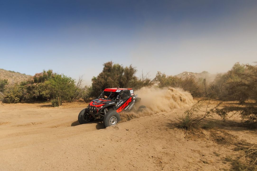 Polaris Factory Racing at the SCORE Baja 500.