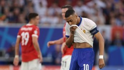 France’s Kylian Mbappe Has Shocking Miss, Appears To Break Nose At Euro 2024
