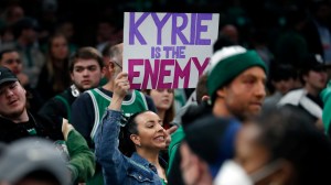 Boston Celtics Fans Kyrie Irving
