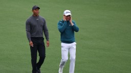 Justin Thomas Gets Pointers From Tiger Woods After Disastrous First Round At The US Open