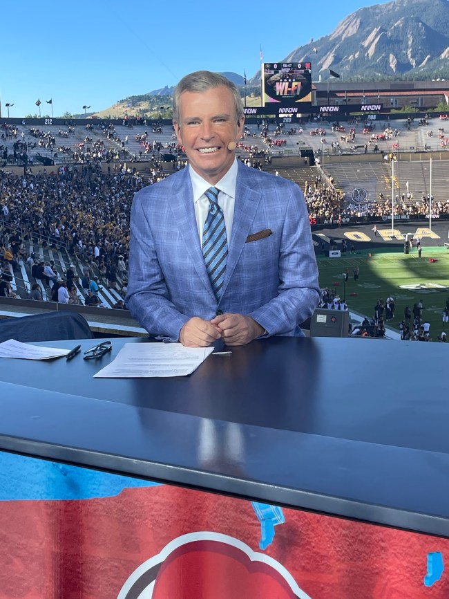 Tom Rinaldi in a suit from Rothmans