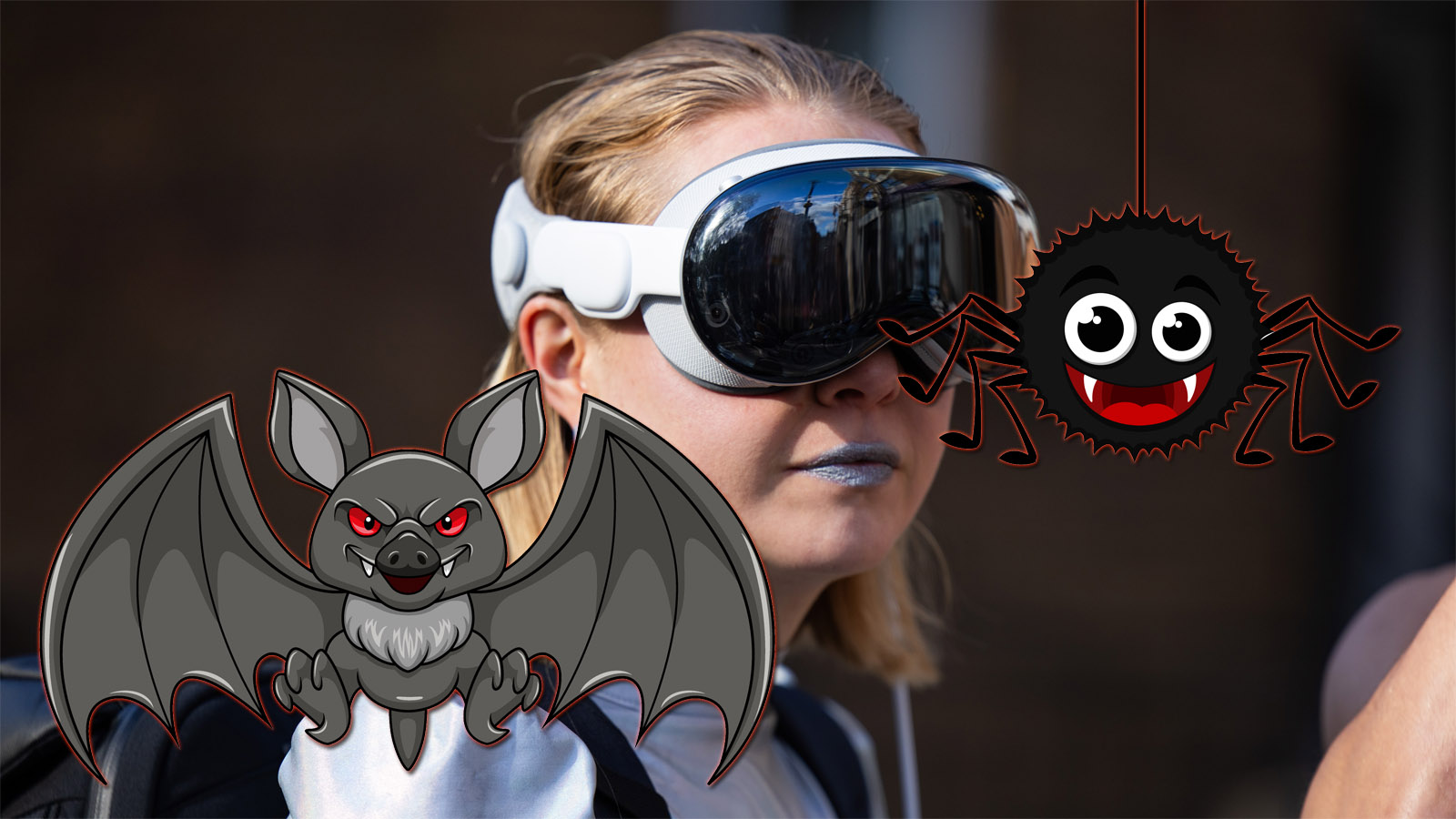 Bat Vision Testing Apple Vision Pro Bug Let Hackers Fill Rooms With Spiders, Bats
