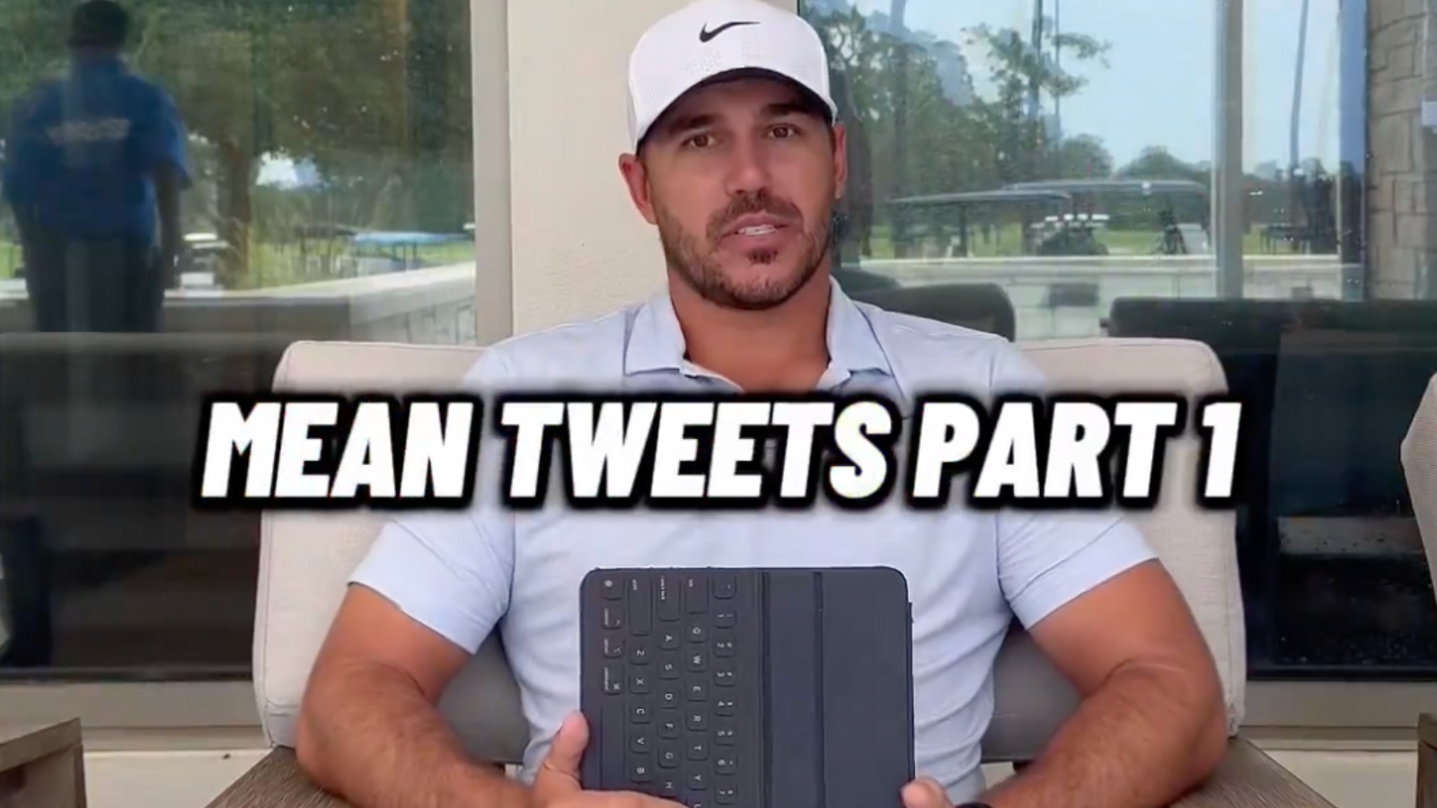 Brooks Koepka reads Mean Tweets