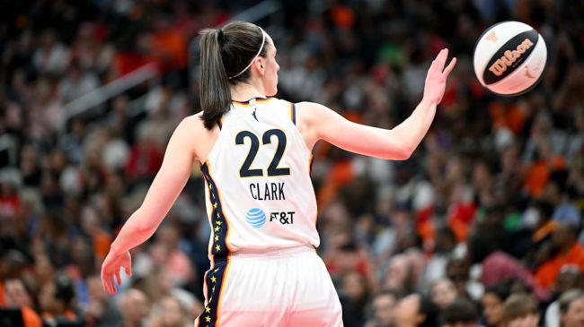 caitlin clark playing in the wnba