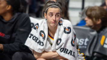 Caitlin Clark Adds To The Storied Legacy Of Pro Basketball Players Swatting The Life Out Of Little Kids’ Shots