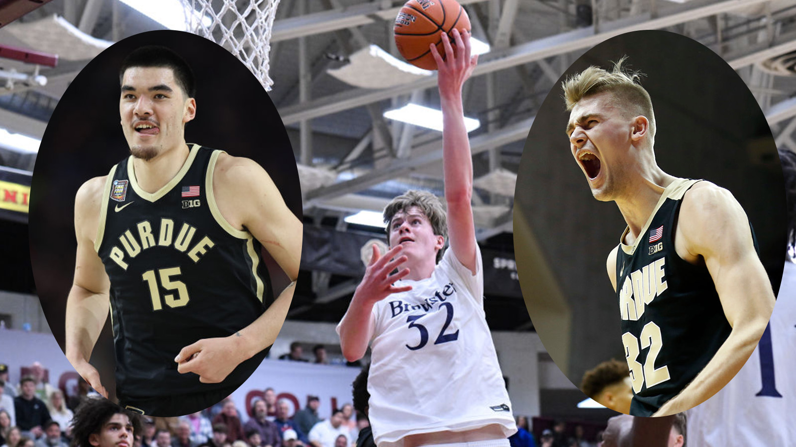 Purdue's New Freakishly Tall Center Tears Up International Teams