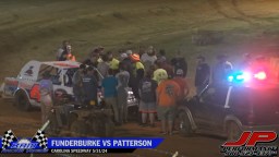 Dirt Track Race Devolves Into Mayhem As Bodies Go Flying During Wild Incident Between Pit Crews