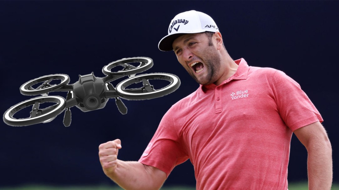 Jon Rahm LIV Drone