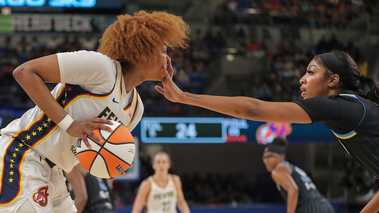 Wnba Referee Roster Caitlin Clark's Teammate Calls Out Ref After Taunting Angel Reese