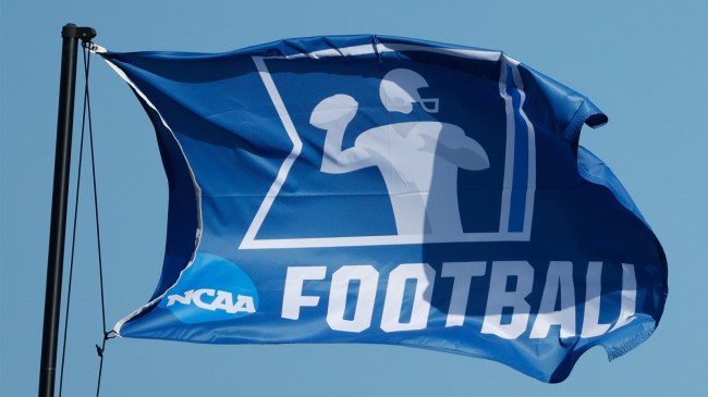 NCAA football flag