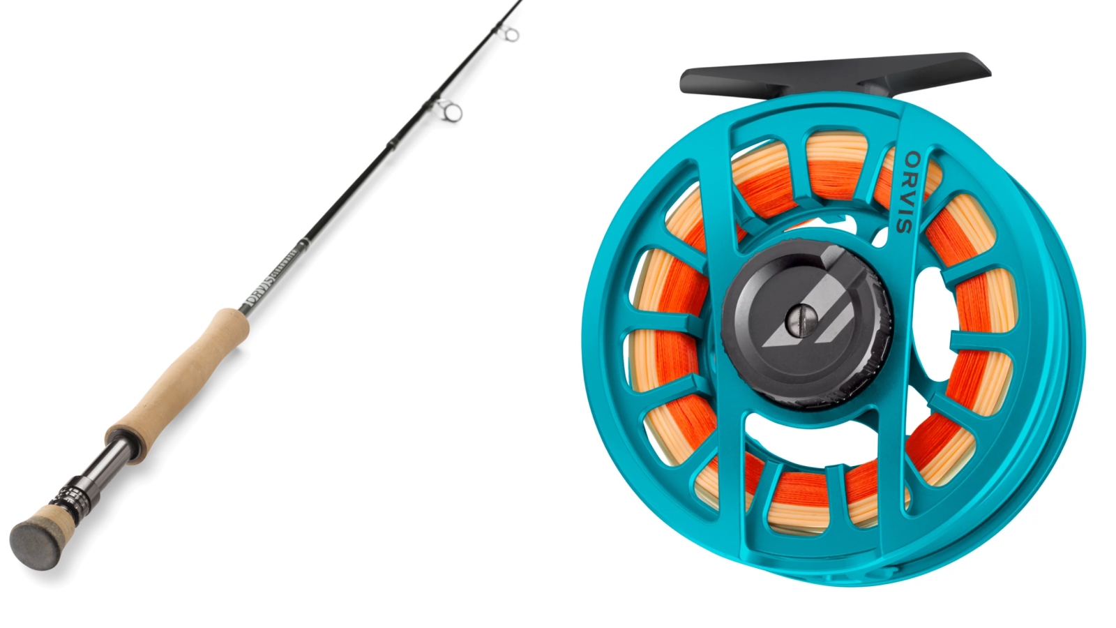 Orvis Clearwater Fly Rod and Hydros Reels combo
