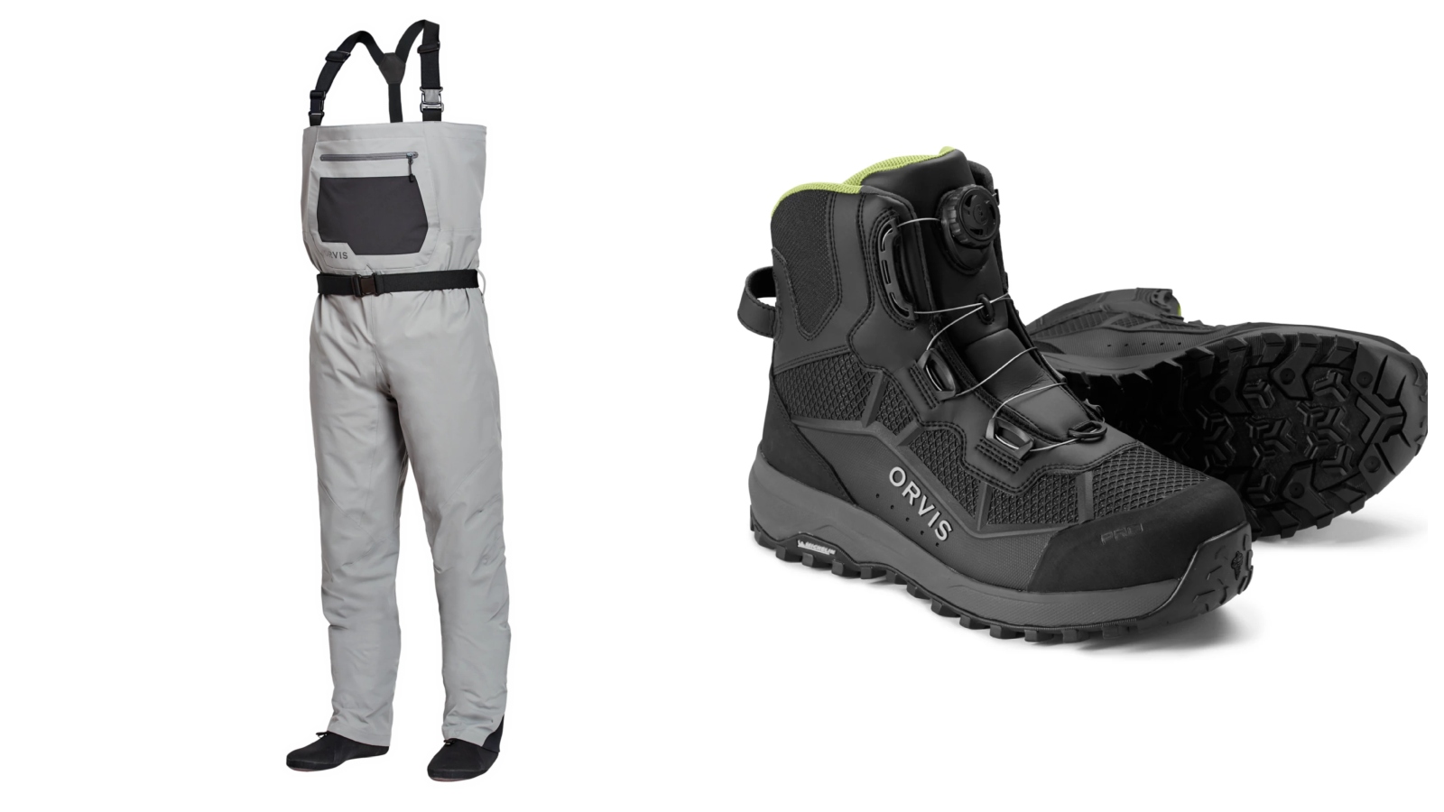 Orvis Men’s Clearwater Waders and PRO BOA® Wading Boots