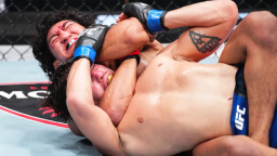 UFC Fighter Refused To Touch Gloves & Cursed At Opponent, Gets Choked Out Moments Later