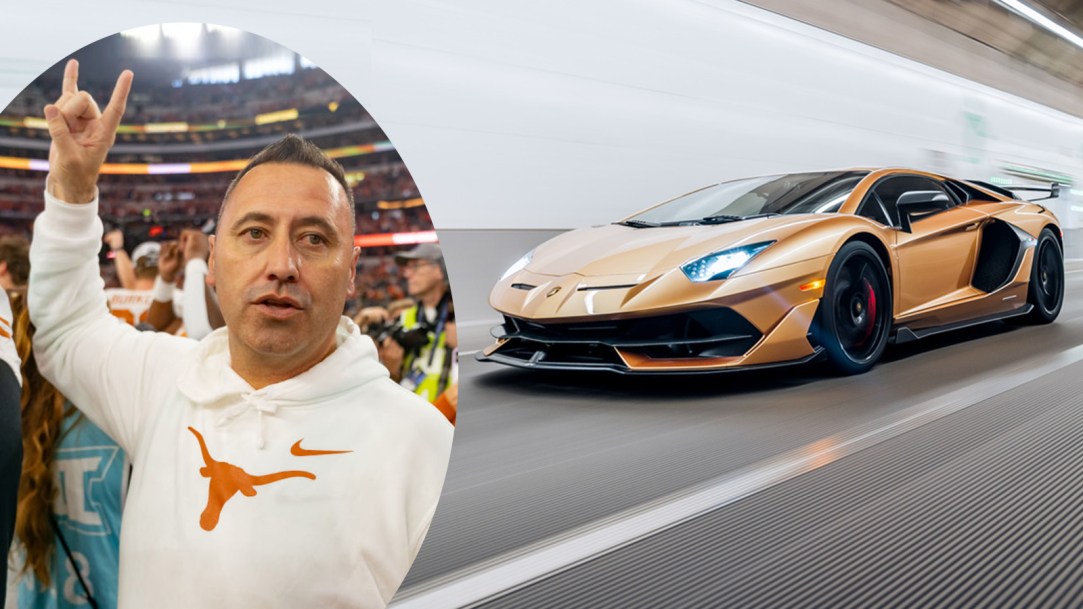 Texas Football Recruiting Lamborghini