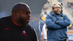 Michigan Football Coach Who Left Ohio State After Eight Years Touts His Happiness At New Job
