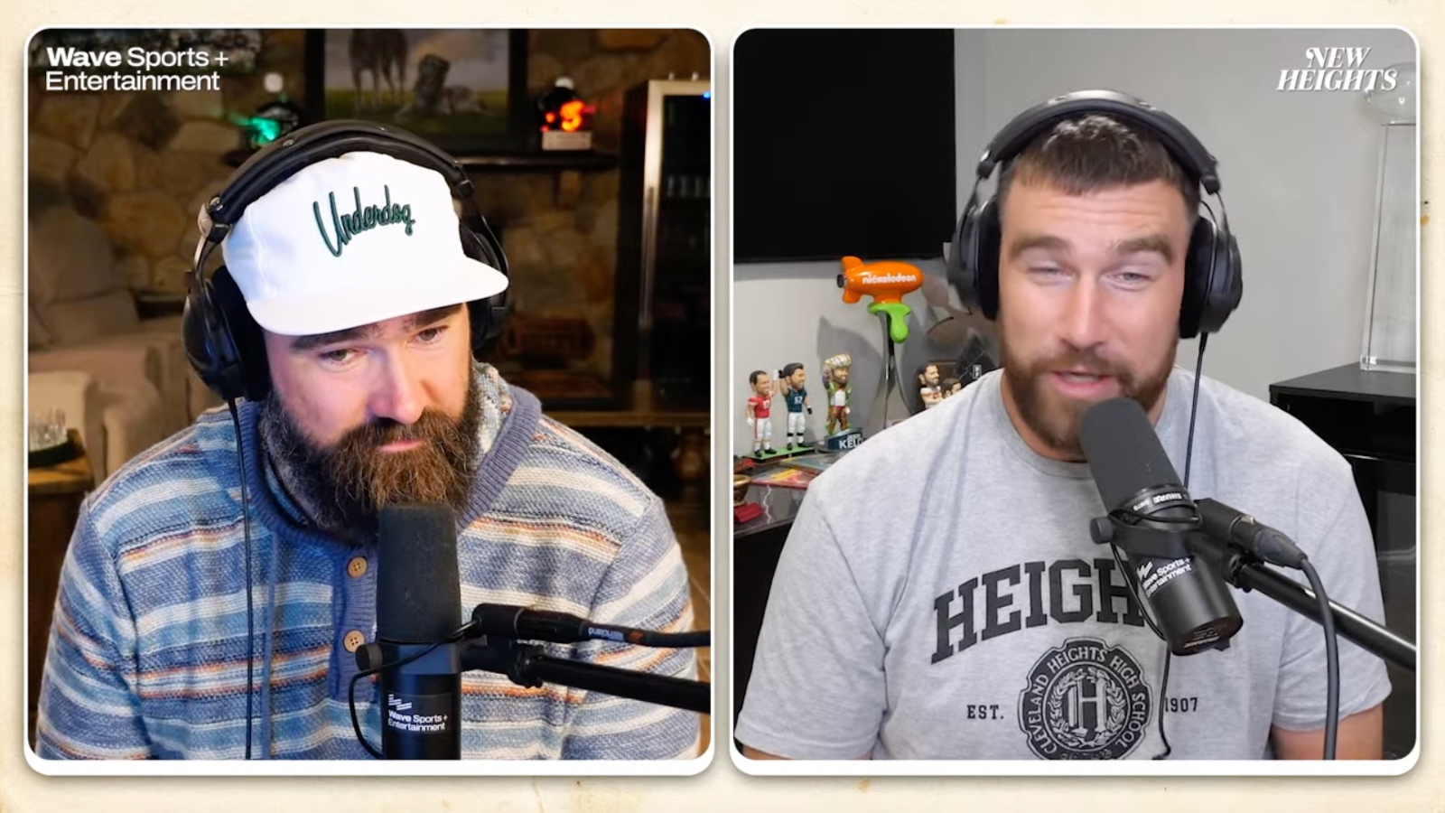Travis and Jason Kelce discuss retirement