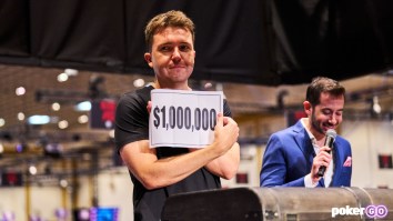 Nobody Has Look Less Enthused With Winning A Million Dollars Than This Poker Player (Video)