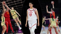 World’s Tallest Female Basketball Player Dominates Smaller Asia Cup Opponents At Only 17 Years Old