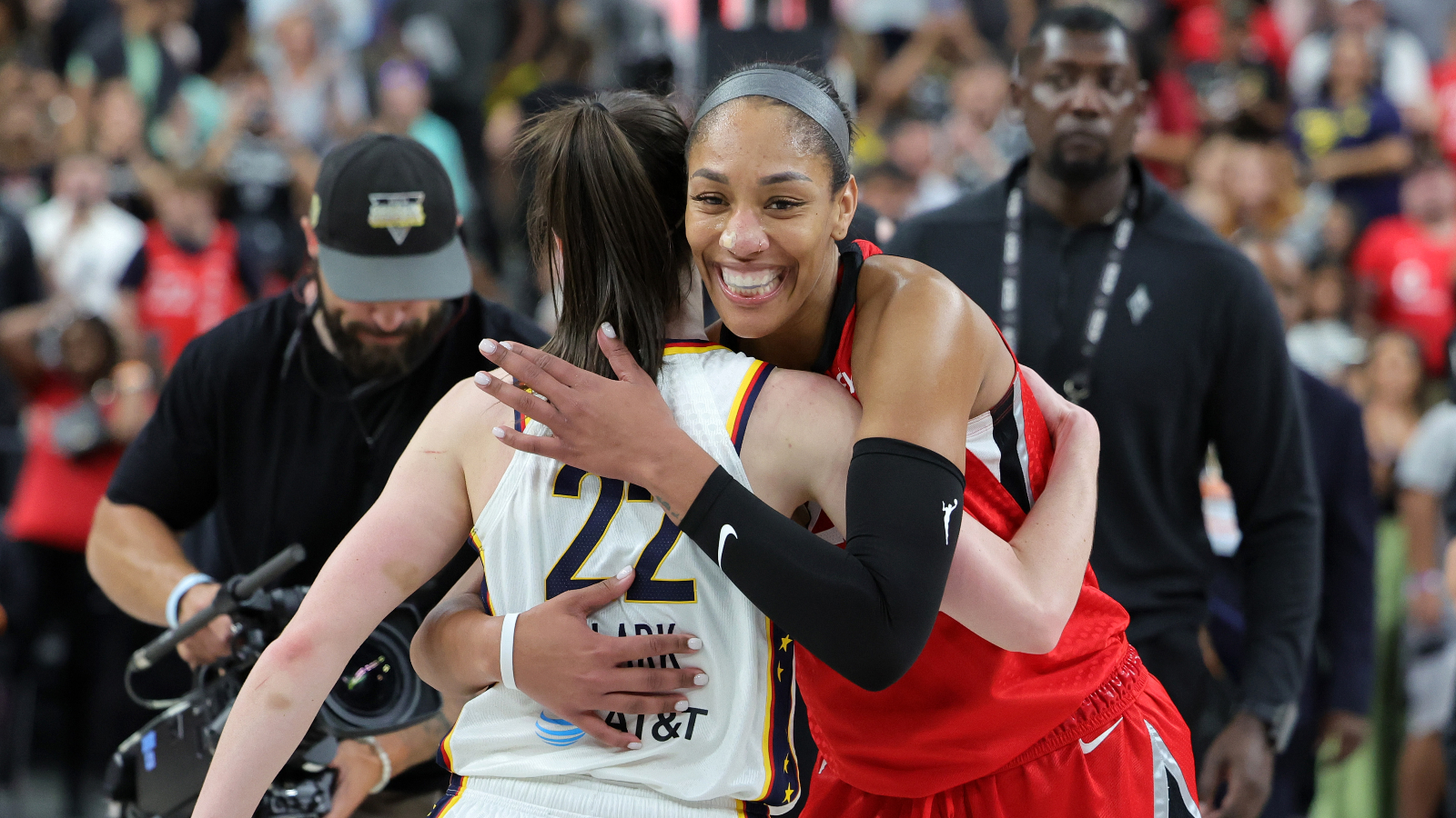 A'Ja Wilson Makes Feelings Clear On Caitlin Clark's Popularity