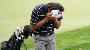 Without Tiger On Bag, Charlie Woods Struggled Mightily At The U.S. Junior Amateur