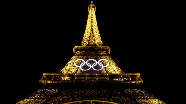 Eiffel Tower at the Paris 2024 Olympic Games