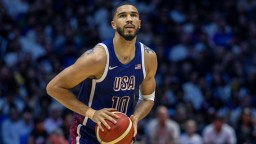 Jayson Tatum Mysteriously Benched For USA Basketball’s Olympics Opening Win
