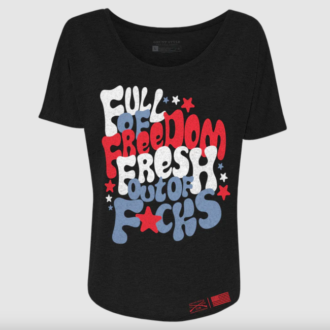 Women's Fresh Outta F*cks Slouchy T-Shirt