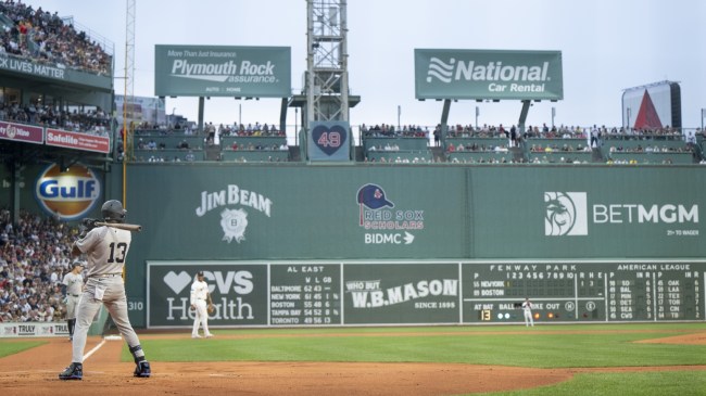 Jazz Chisholm at bat for the Yankees.