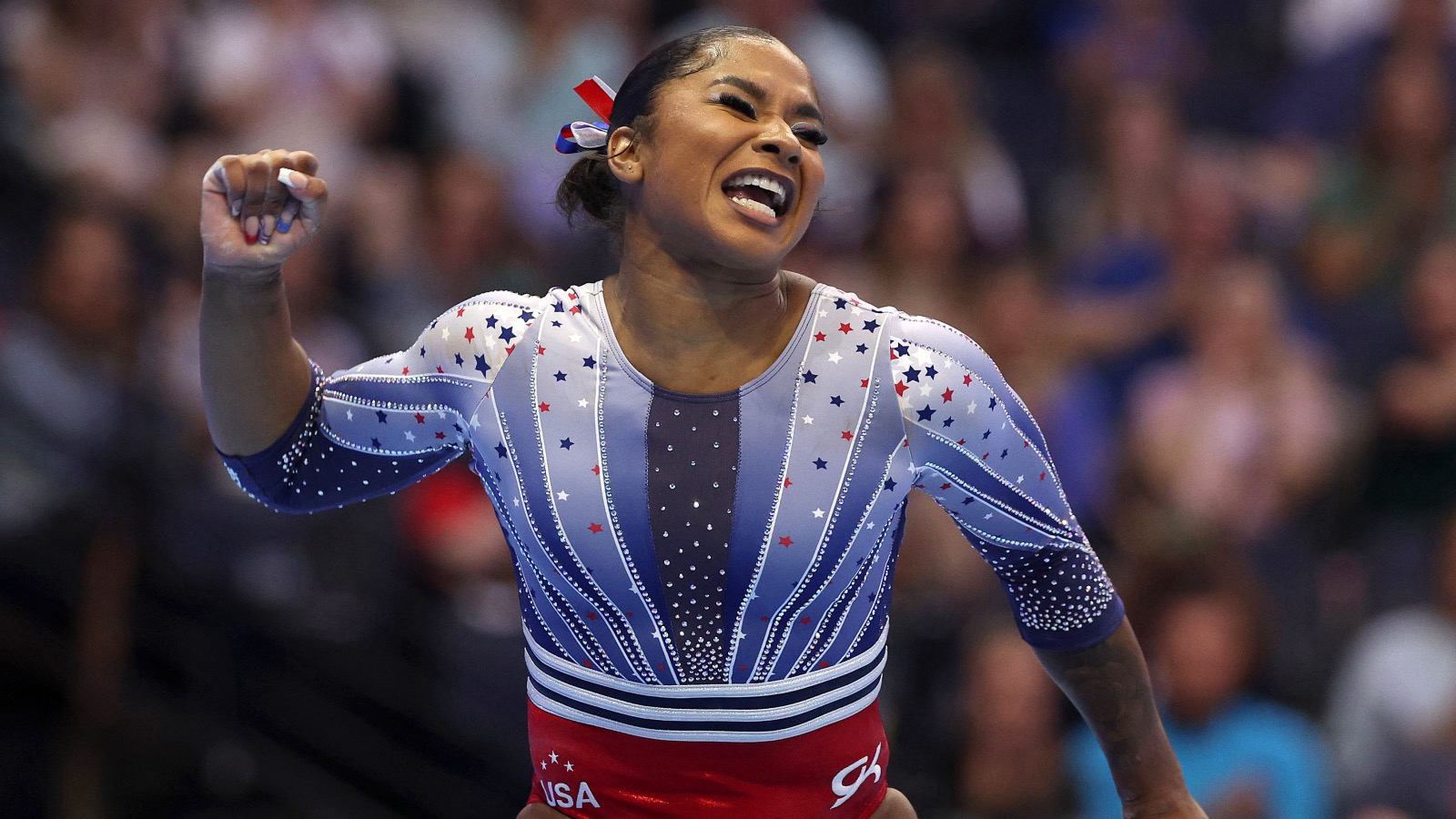 USA Gymnastics Olympic Team Member Jordan Chiles Kept Severe Injury A