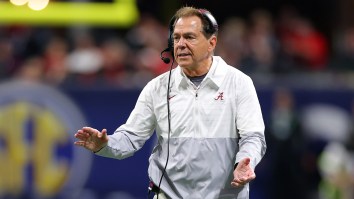 Nick Saban Got Kicked Out Of SEC Media Days Because He Forgot To Bring His Credential
