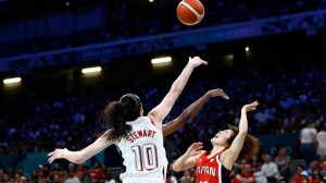 Team USA Japan Women's Basketball 2024 Summer Olympics in Paris