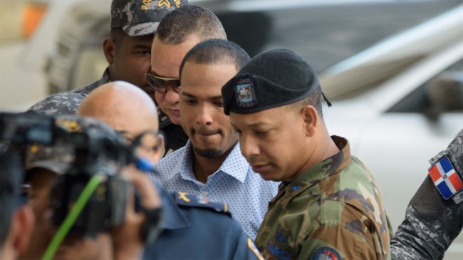Wander Franco arrives in court in Puerto Plata in Dominican Republic