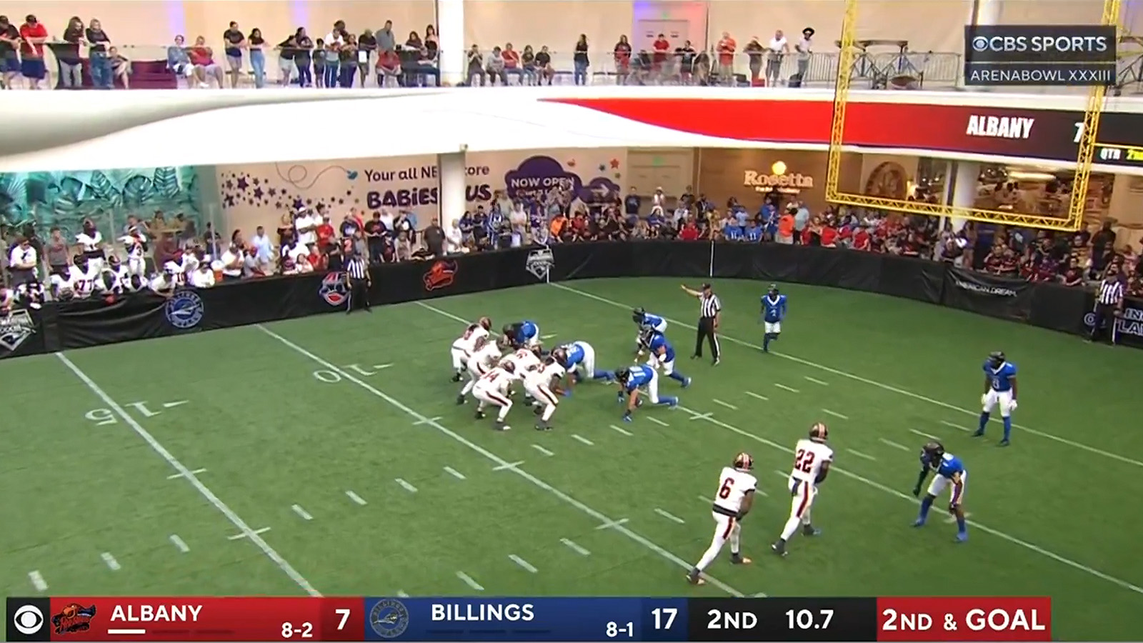 Arena Football Game Played At Shopping Mall Was Bizarre Scenes