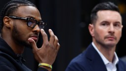 JJ Redick Mocked For Saying Bronny James ‘Earned’ His Spot On Lakers During Introductory Press Conference