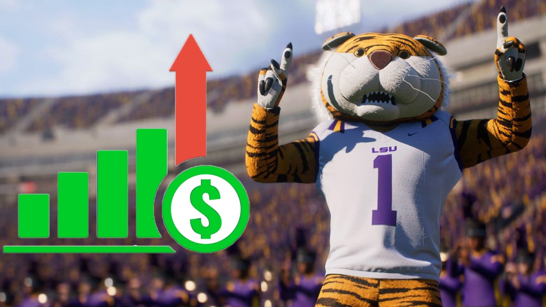College Football 25 EA Sports Grossing Money