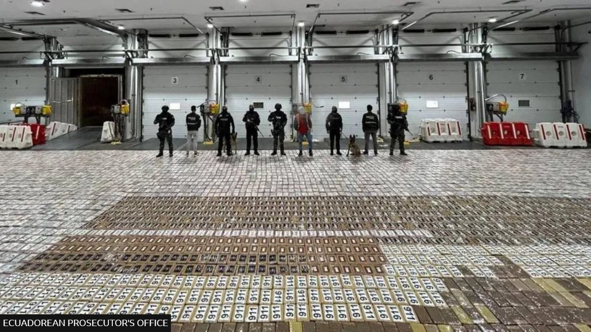 Six Tons Of Cocaine Hidden In Bananas Seized In Ecuador