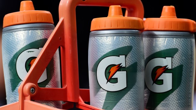 Gatorade water bottles