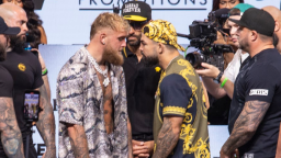 Brawl Breaks Out After Jake Paul Shoves Mike Perry During Faceoff