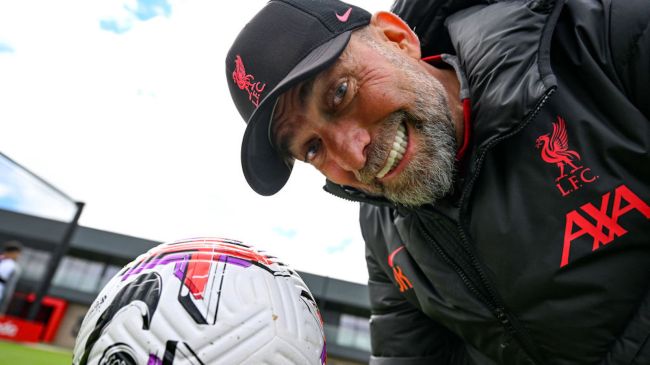 jurgen klopp at liverpool practice