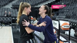 Kate Martin Made Caitlin Clark Want To Run Through A Brick Wall During Her Iowa Basketball Reunion