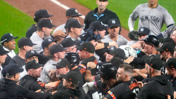 Bench-Clearing Brawl Breaks Out Between Yankees & Orioles After Heston Kjerstad Gets Hit In The Head By Pitch