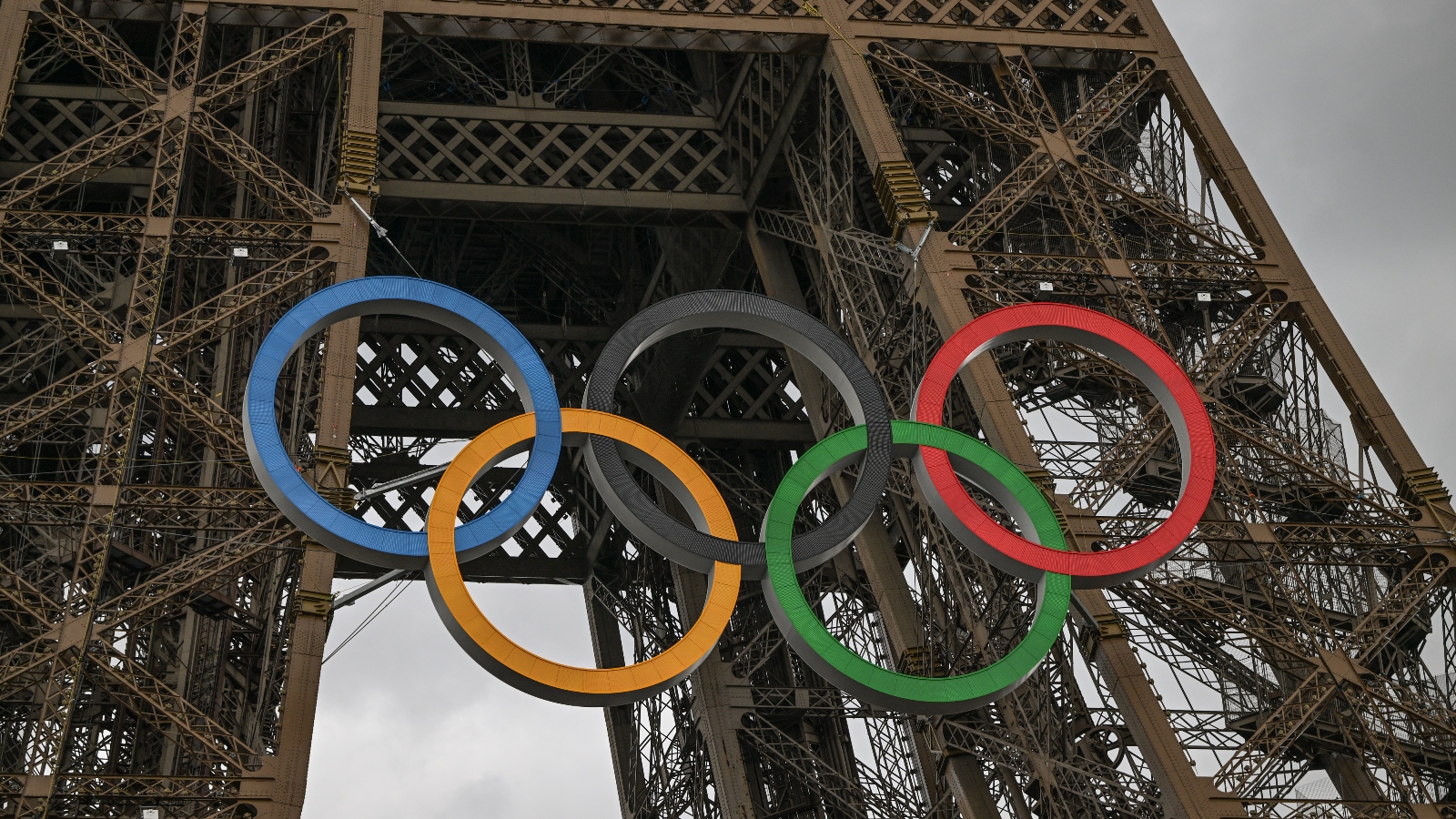 Paris Olympic rings