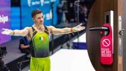 Irish Gymnast Proudly Debunks Controversial ‘Anti-Sex’ Cardboard Beds At Olympic Village In Paris
